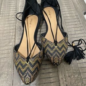 🔥🔥🔥Lace Up Flats